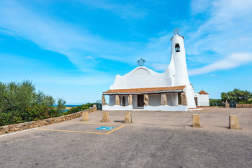 Stella Maris Church in Sardinia, Italy.