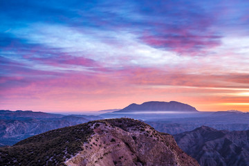 Hoya de Guadix  in Andalusia, Spain
