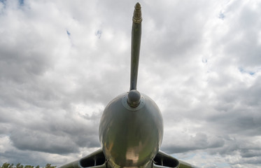 Vulcan bomber nose cone and refueling probe