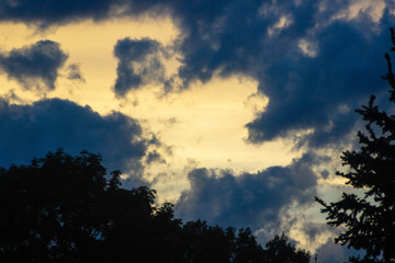 Fototapeta na wymiar Angry Clouds