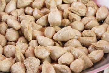 Fried meatballs is delicious at street food