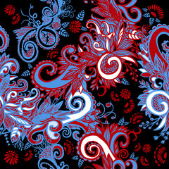 Abstract background seamless pattern. Vector illustration