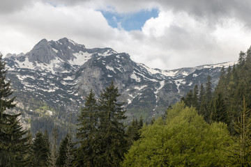 Fototapeta premium Hiking in Durmitor National Park