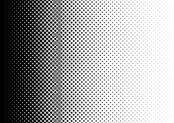 Gradient Halftone Dots Background - 279366982