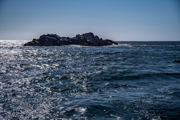 Einsame Insel im Pazifik