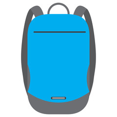 Isolated camping backpack on a white background - Vector