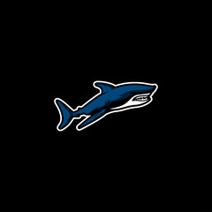 Shark Logo Design Template Vectors