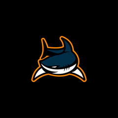 Shark Logo Design Template Vectors