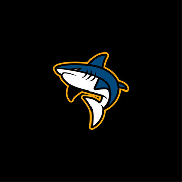Shark Logo Design Template Vectors