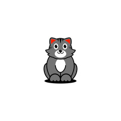 Obraz na płótnie Canvas Cat Logo Design Vector