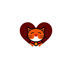 Cat Logo Design Vector