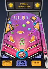 Pinball Machine Realistic Image © Macrovector