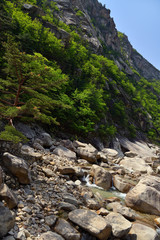 North Korea. Diamond mountains. Mt.Kumgang