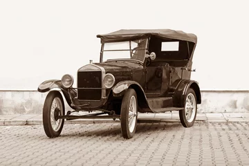 Vlies Fototapete Oldtimer Amerikanisches Retro-Auto