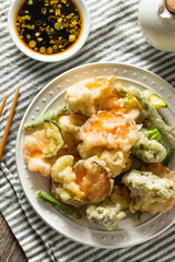Homemade Japanese Vegetable Tempura