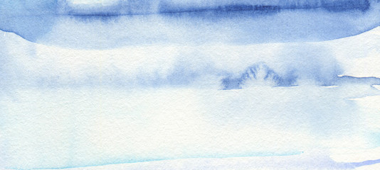 Abstract watercolor brush strokes painted background. Texture paper.
