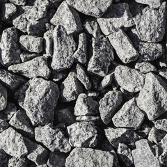 Beautiful square texture of gray broken stone can be used for seamless pattern