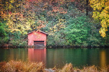 Red Boat Shed