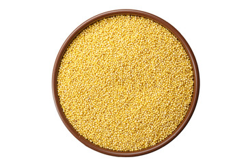 raw millet grains