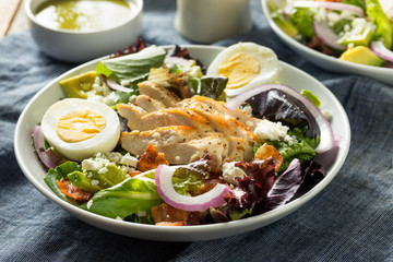 Homemade Healthy Green Goddess Salad