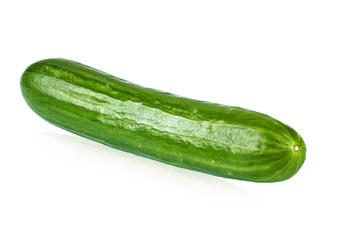 fresh cucumber clipping path