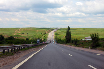 highway going into the distance