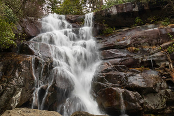 Ramsey Cascades waterfall in Great Smoky Mountains National Park