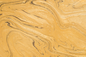 gold painted marble texture background