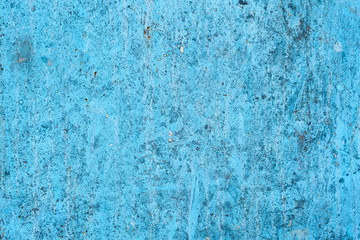 Blue abstract metallic background. Rust and Scratch