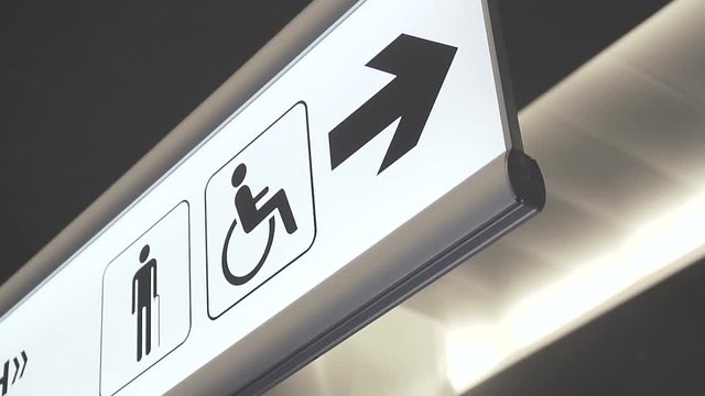 Public Restroom Signs