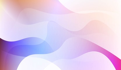 Modern Wavy Background. For Creative Templates, Cards, Color Covers Set. Vector Illustration with Color Gradient.
