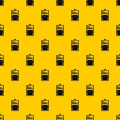 Set of needles pattern seamless vector repeat geometric yellow for any design