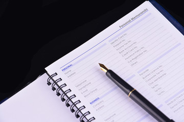 Obraz premium Personal information to be fill in - many uses for business