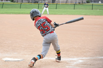 Swing batter baseball