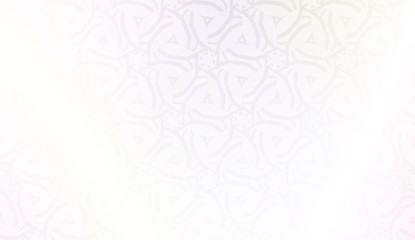 Vector geometric pattern. Triangles curved line. For wallpaper, presentation background, interior design, fashion print. Gradient color