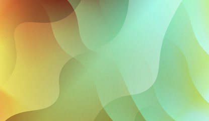 Geometric Pattern With Lines, Wave. Design For Cover Page, Poster, Banner Of Websites. Vector Illustration with Color Gradient.