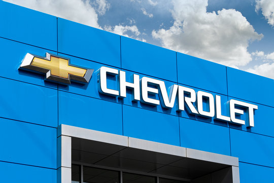 Chevrolet Automobile Dealership and Trademark Logo