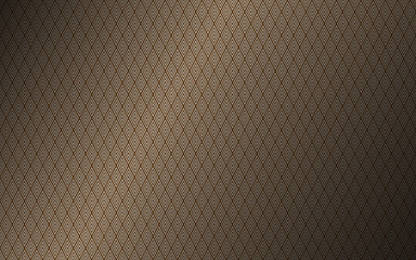 Fototapeta premium Luxurious vintage seamless pattern, brown abstract luxury background, vector illustration composed of rhombuses