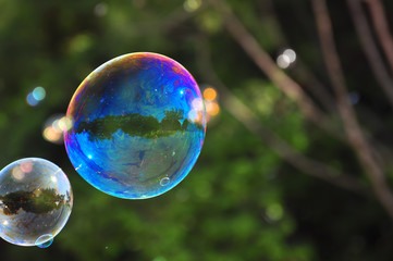 Soap bubbles