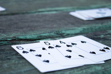 playing cards