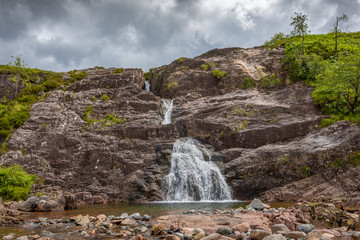 Meeting of the three waters in Glencoe