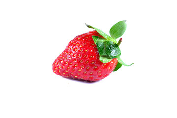 Strawberry isolated on white background