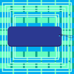 Label tag badge rectangle shaped empty space string colorful background Business concept Empty template copy space isolated Posters coupons promotional material