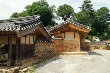 Ganggol Folk Village of South Korea