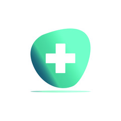 Medical pharmacy logo design template.- vector illustrator