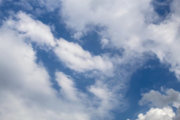 Blue Sky With White Clouds