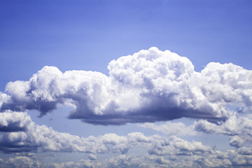 Blue Sky With White Clouds