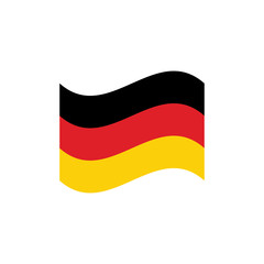 vector illustration of Germany flag