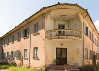 The House of the old abandoned school 03