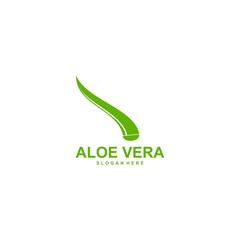 aloe vera logo template, design vector, lotion, treatment